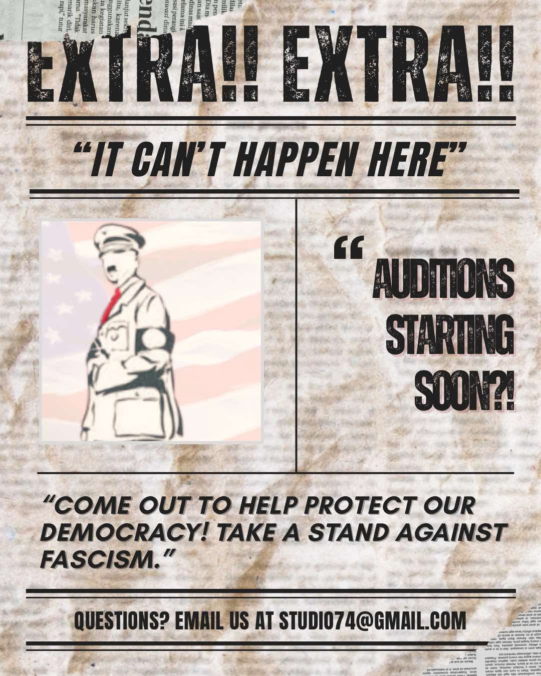 It Can't Happen Here